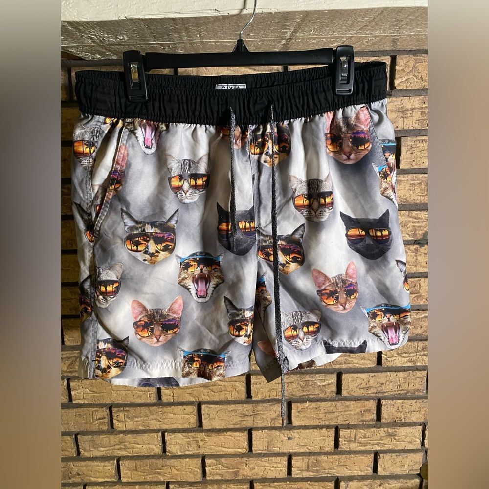 Cats with sun glasses shorts‎